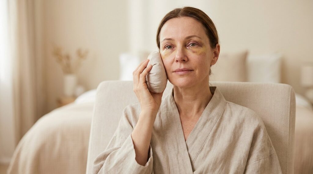 Lower Eyelid Blepharoplasty: Recovery in Weeks 1–2